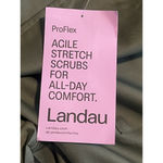 Landau Scrubs Womens Size Medium Proflex Flat Front Cargo Jogger Olive Moss NWT Green Photo 9