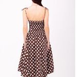 Amy Lynn Alexa Brown Polkadot Puffball dress Photo 5