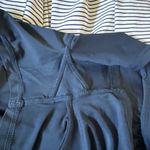 Kyodan  Pleaded White and Navy Blue Tennis Skirt Photo 4