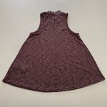 Hollister Maroon Ribbed Knit Sleeveless Swing Dress Size Small Photo 1
