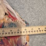 Greylin Tiered Romantic Maxi Dress Small Silk Floral Cottagecore Fairy Boho Photo 13