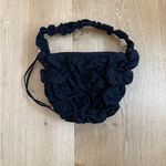 No Brand Gathered Shoulder Bag in Black Photo 2