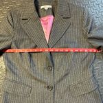 Caslon  Women’s Charcoal Pinstripe  Blazer Size 14 Photo 5