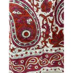 SZ Blockprints X J. Crew Cotton Mini Skirt Sz L Red Size L Photo 3