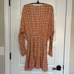Amuse Society  Women's Spellbound Woven Mini Dress in Cognac Size Small‎ Photo 2