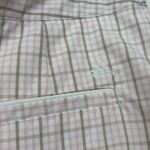 Adidas  Pink Tan Plaid‎ Golf Skort Size 12 Photo 2