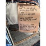 AG Adriano Goldschmied NWOT Sophia Ankle Vintage High Waisted Skinny Jeans Sz 26 Photo 6