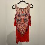 Democracy 🎄 Boho show shoulder  Rayon Top Photo 4