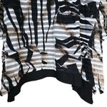 Dana Buchman  Womens L Shark Bite Pullover Blouse Photo 6