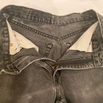 Levi's  501 Jean shorts Cut-Offs Size 27 Denim black distressed 5-pocket raw hem Photo 5