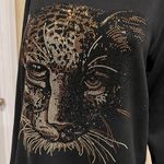 Rhinestones Sweatshirt Blouse Shirt T Photo 2