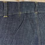 Boom Boom Jeans Boom Boom dark denim bootcut jeans gold stitching and trim juniors Size 7 Photo 5