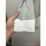 Tommy Hilfiger  Women’s Layered Look Sweater Shirt Top Gray White Collared XL Photo 3