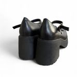 Soda Y2K SUPER chunky Black Mary Jane Platform Charm Sandals Heels 6.5. Photo 5