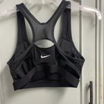 Nike Womens Black Logo Sports Bra Size Small Athletic Athleisure Workout Photo 1