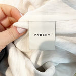 Varley Ridgefield Longline Zip-Through Doublesoft Sweatshirt Jacket Ivory Marl M Photo 2