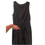 Steve Madden NYC Set Black Parachute Jumpsuit Jacket Size Medium Y2K Gorpcore Photo 4