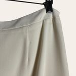 Sandro Paris Ecru Zoelle Asymmetric Button A-Line Mini Skirt S Photo 3