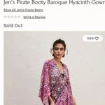 Jen's Pirate Booty FREE PEOPLE  Baroque Hyacinth Maxi Size L New w/o Tag $289 SOO Photo 5