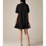 J.Crew NWT  Tall Delilah Mini Dress Cotton Poplin Black Photo 5