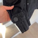 Free People NWT  We The Free Easy That Canvas Jacket in Black Photo 6