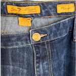 Seven7 Premium Denim Women's Flare Jeans Size 16 Blue Stretch Mid Rise Photo 5