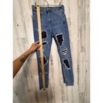 Topshop  Moto Jamie High Waist Distressed Skinny Jeans W28 L30 Photo 8