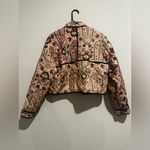 7 For All Mankind floral quilted crop jacket Photo 9