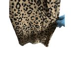 Mittoshop Wide Leg Pants Womens Plus 2X Tan Leopard Print Belted Photo 5