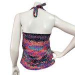 Blakely Assets by Sara Women's Large Ruffle Halter Tankini Swim Top Photo 7