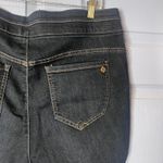 Democracy  "Ab"solution Pull On Jegging Denim Blue Jean Dark Wash Size 16W Photo 3