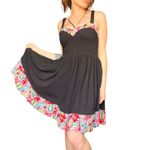 Marvel Comics Wonder Woman, Bat Girl, Supergirl black comicon cosplay dress M Photo 3