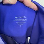 Athleta  Elation Velvet Flare Pant‎ Noble Bleu NWT Size S Photo 5