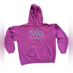 Big Dogs VTG Y2K All I Want Is Everything Embroidered Hoodie Dark Pink Women’s M Photo 1