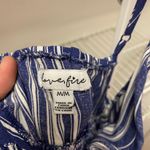 Love, Fire Blue and White Striped Tank Top Photo 4