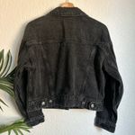 Wild Fable Black Acid Wash Button Front Denim Jacket XS Photo 5