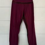 Lululemon Women’s 4 Original Align Maroon Chevron Rare Photo 0
