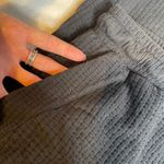 LSPACE Black‎ Waffle Knit Drawstring Waist Pants Women's Small Black Size undefined Photo 3