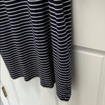 NWT Long Tall Sally Striped Navy and White Stretch Jersey Knit Dress Photo 6