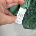 Lucky Brand Blouse 2X Green Paisley Ruffle Sleeve Boho Peasant Top Flowy Photo 7