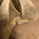 Women’s tan white Texas ponytail trucker hat Photo 1