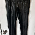 White House | Black Market  black faux leather legging size 4 Photo 0