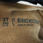 Birkenstock Gizeh Shiny Black Birko-Flor Slide Slippers - 37 EU Photo 2