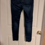 Prosperity Womens Ashley Dark Wash Release Hem Skinny, US size 6/EU Size 28, EUC Photo 3