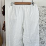 Cut Loose linen elastic waist pants White Size M Photo 5