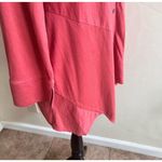 Soft Surroundings  Santa Barbara Tunic Button Size Petite Small Coral Lagenlook Photo 6
