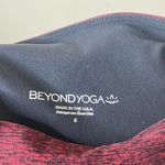 Beyond Yoga Iconic Silhouette Leggings Heather Red High Waist Athleisure Sz S Photo 9