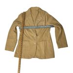 ERNST STRAUSS & SCHNELL Sports Ultra Suede Blazer Patch Pockets Womens Tan Size 6 Photo 6