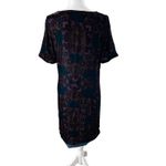 Sundance  Size Small S Nomi Velvet Shift Dress Print Photo 1