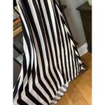 Birgette Herskind Thora A Line Halter Maxi Dress Black White Stripe Womens Size Size XS Photo 8